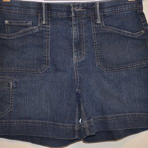 Gloria Vanderbilt Women's Denium Shorts Size 6
